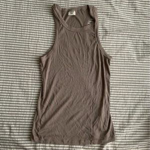 Aritzia Sunday Best Honor Tank S Turner Taupe